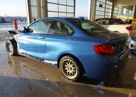 2016 BMW 228I z USA, uszkodzony, nr VIN WBA1F9C5XGV545597